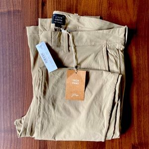 Men's NWT Jcrew 484 slim fit tech pant 31W / 32L